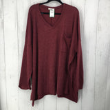 3X V-neck l/s tunic