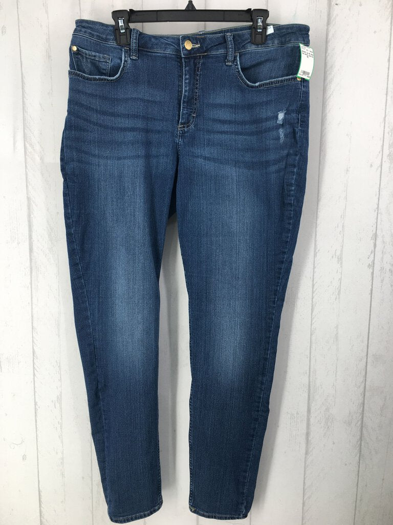 16L Mid-rise skinny jean