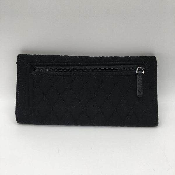 quilted tri-fold wallet