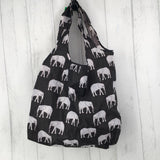 elephant reusable shopping bag