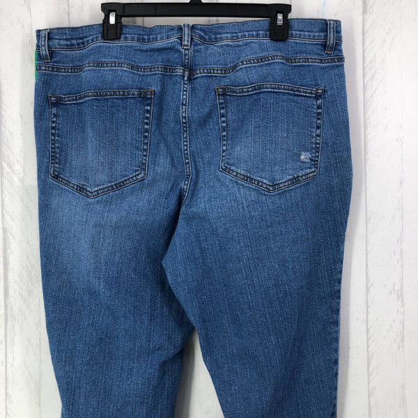 20WT Distressed jeans