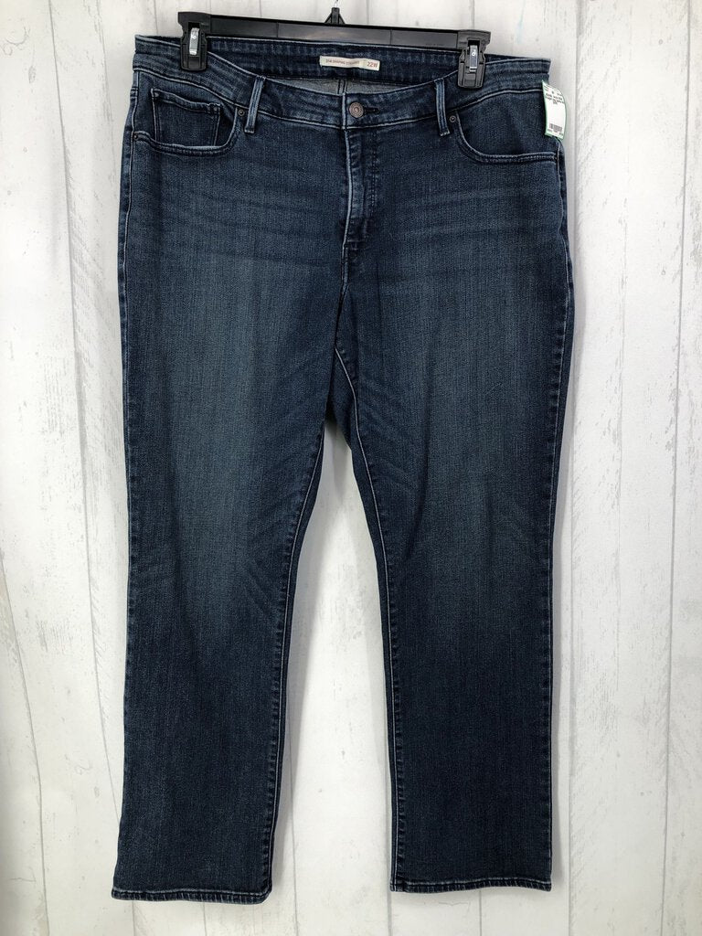 22W Straight leg jeans