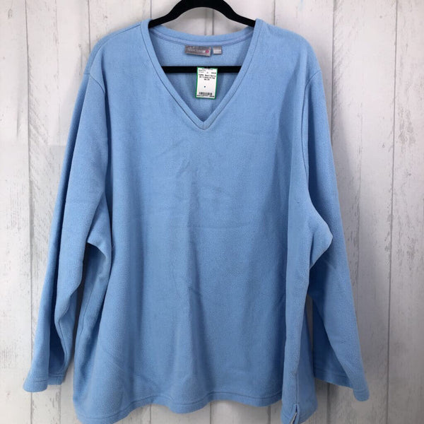 3X V-neck l/s top