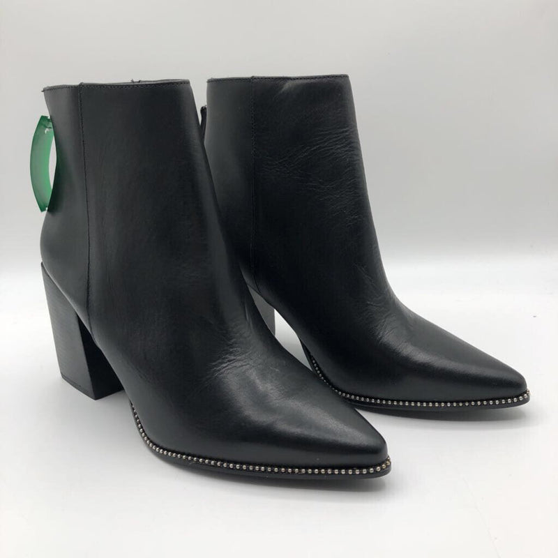 8 pointy toe heel ankle boots