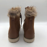 8.5 faux fur lined hiking boots