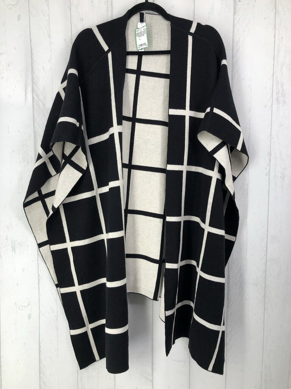 O/S Printed poncho