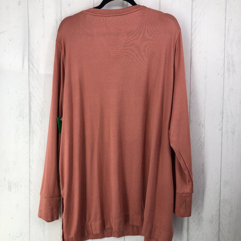 2X Notch-neck l/s tunic