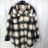 L Plaid shacket