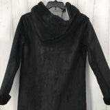 L Sherpa lined hooded coat