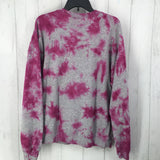 L Tie dye crewneck sweatshirt