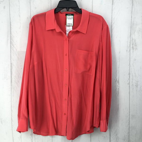 R128 2X Button down l/s top