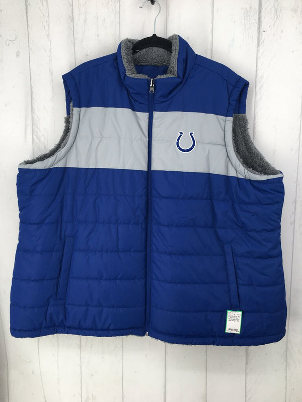 5XL Reversible Colts vest