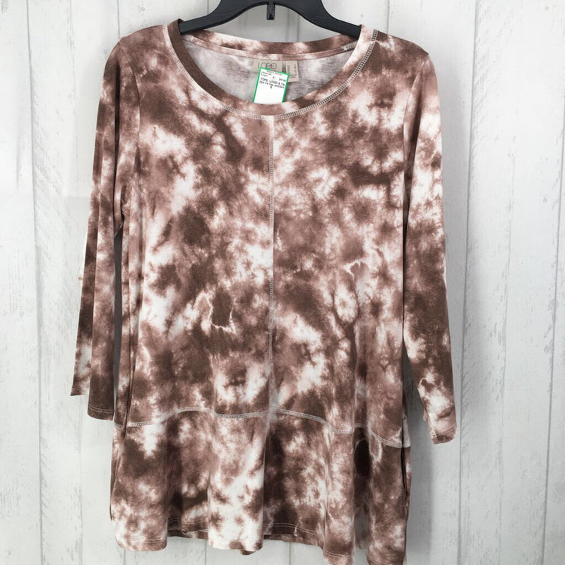 S Tie dye l/s top