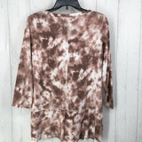 S Tie dye l/s top