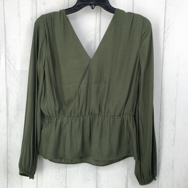 XS Crossover peplum l/s top