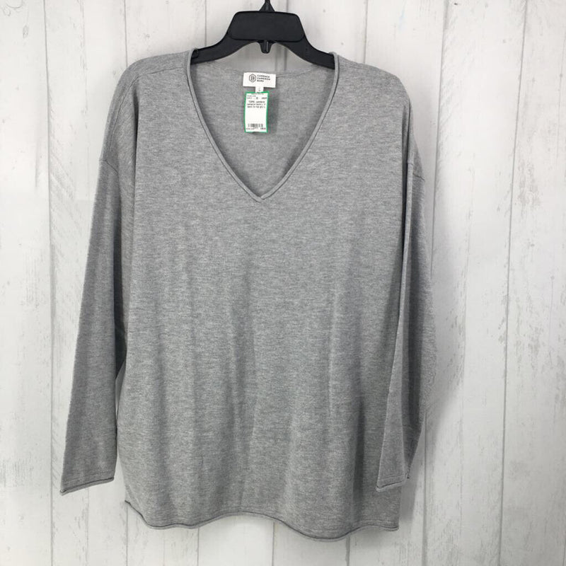 L V-neck l/s top