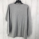 L V-neck l/s top