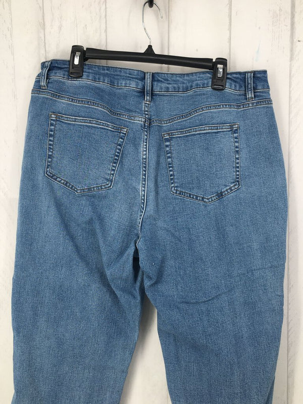 18wp Cropped jeans