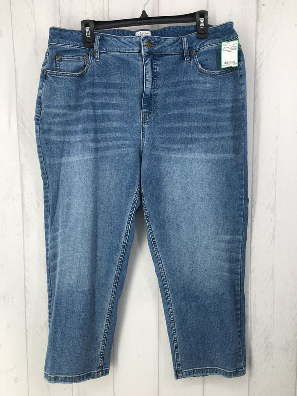 18wp Cropped jeans