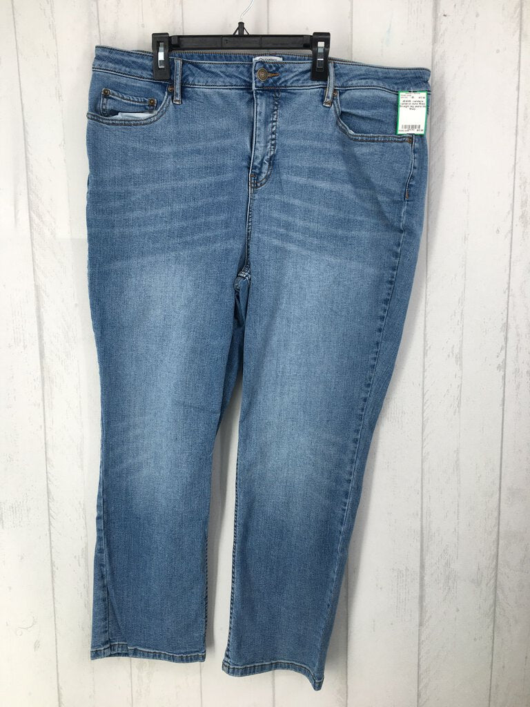 18wp Straight leg jeans