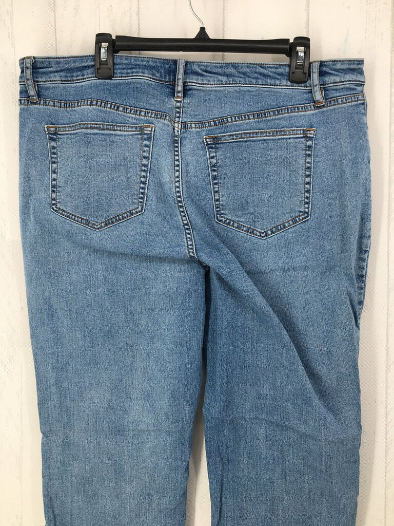 18wp Straight leg jeans