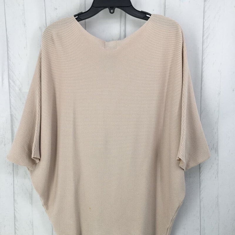 S Ribbed dolman slv top