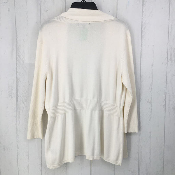 L Open front cardigan