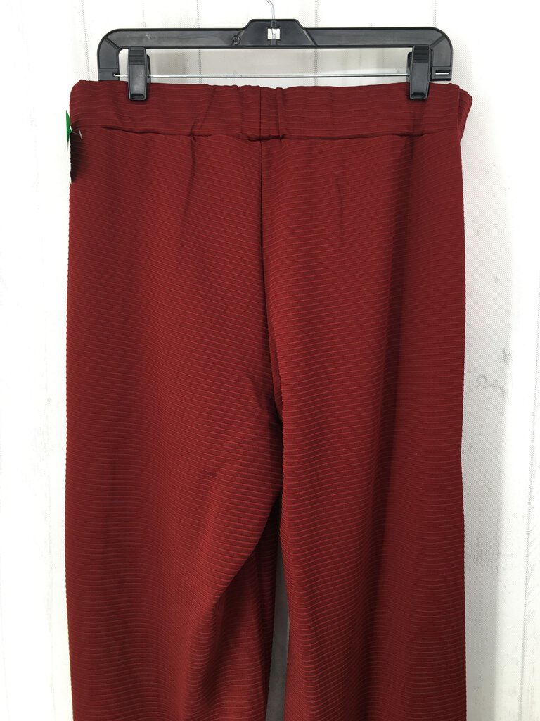 ribbed wide leg pants