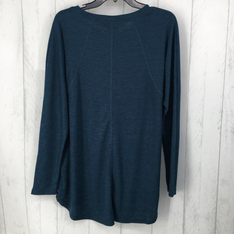 M Waffle knit l/s top