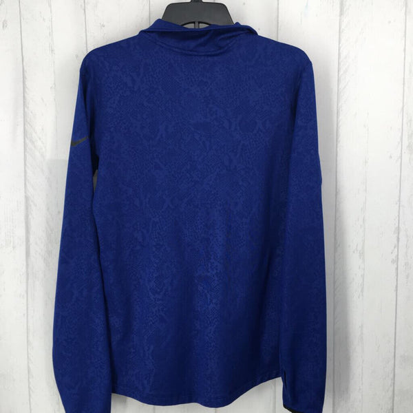 XL Printed half-zip pullover