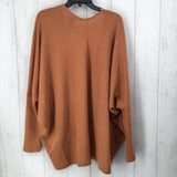 S Waffle knit dolman slv cardigan