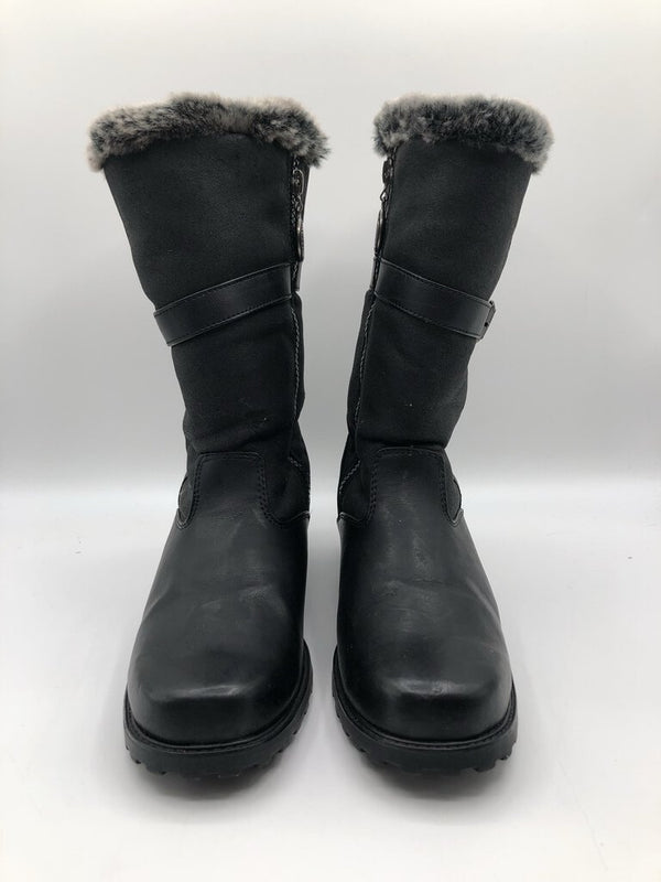 7.5 faux fur lined boots