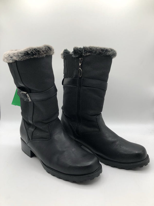 7.5 faux fur lined boots