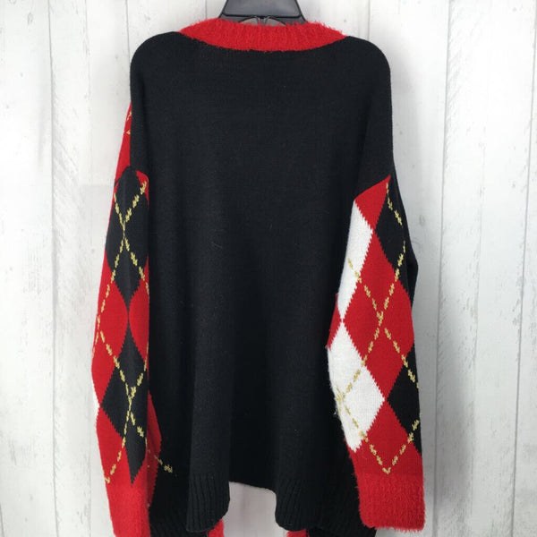 M Christmas cardigan