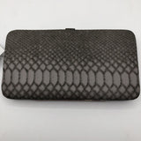 embossed bi-fold wallet