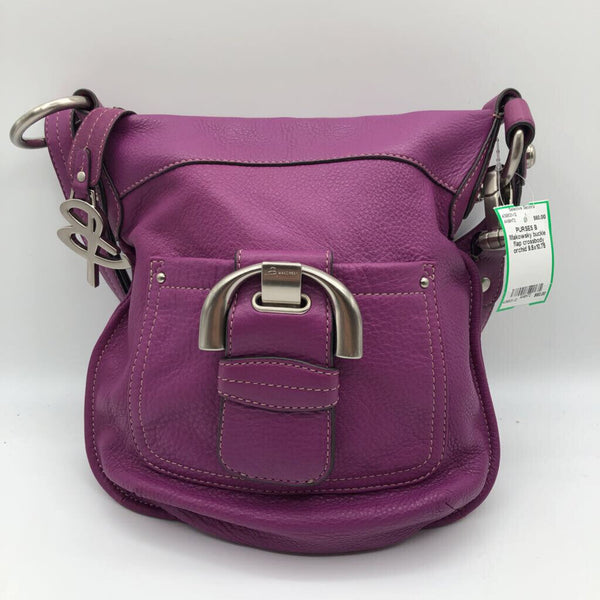 buckle flap crossbody