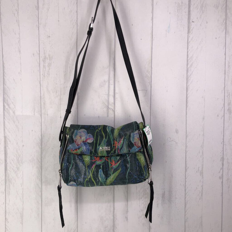 flower print crossbody