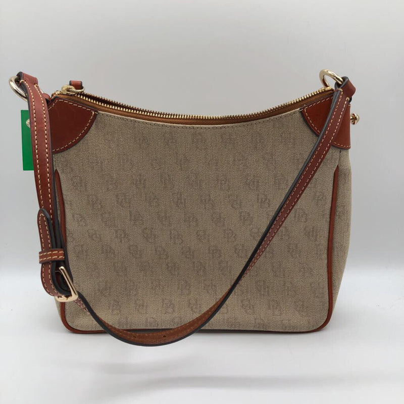 monogram canvas hobo shoulder bag