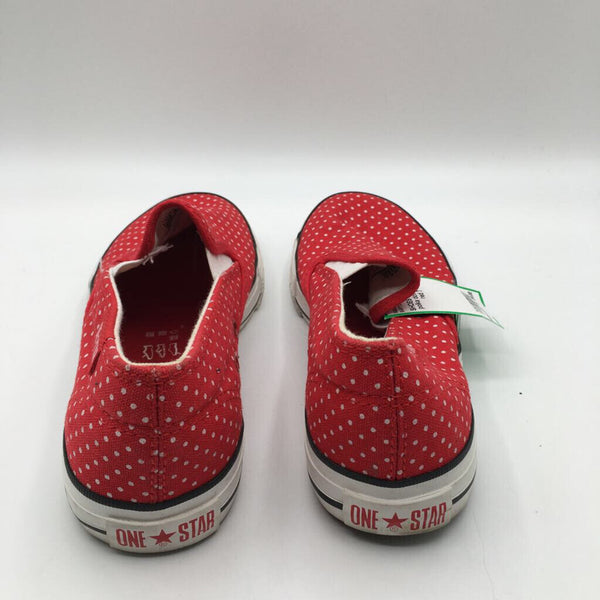 7 polka dot slip ons