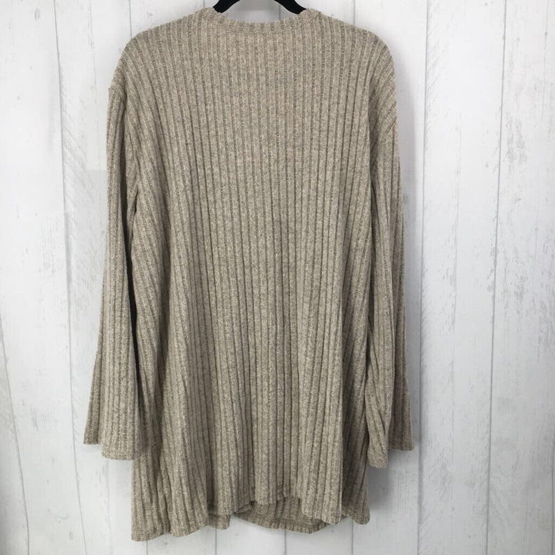 3XL Ribbed cardigan