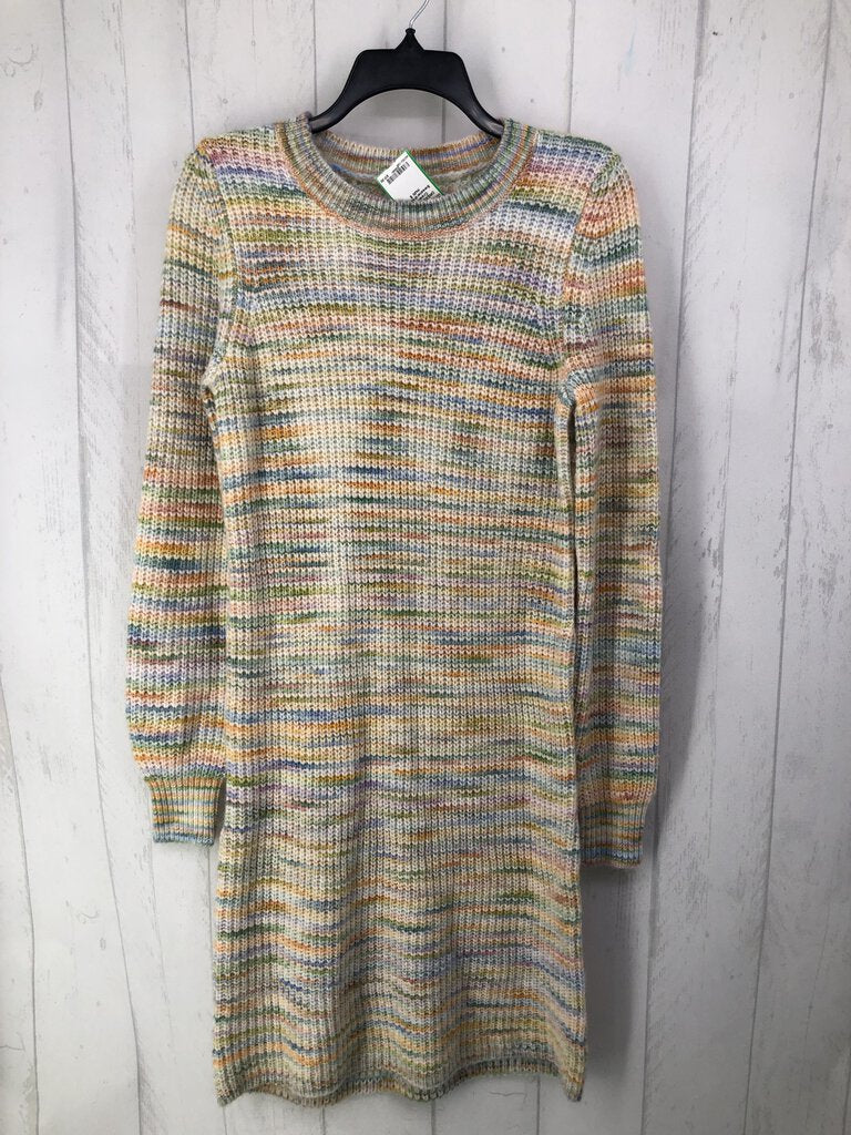 S Crewneck Sweaterdress l/s