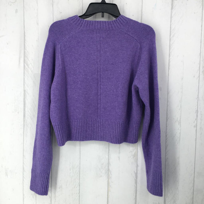 L l/s crop sweater