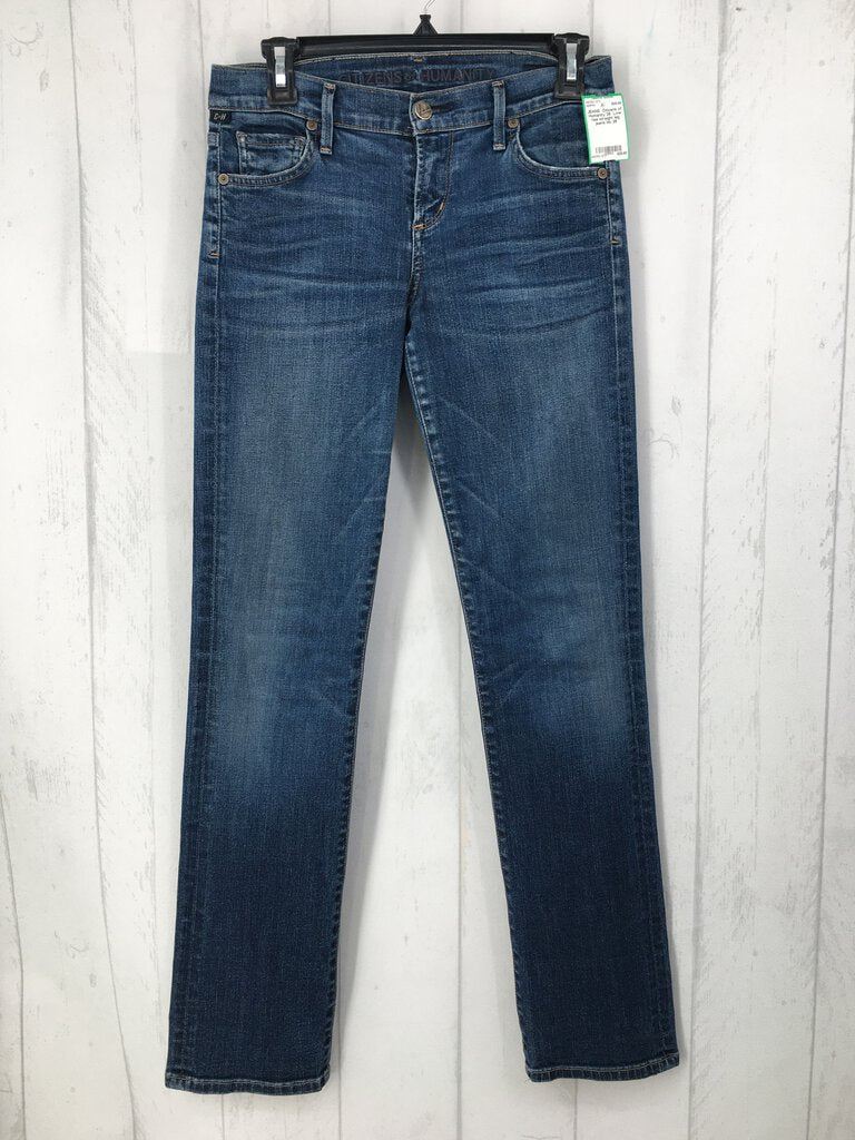 26 Low rise straight leg jeans