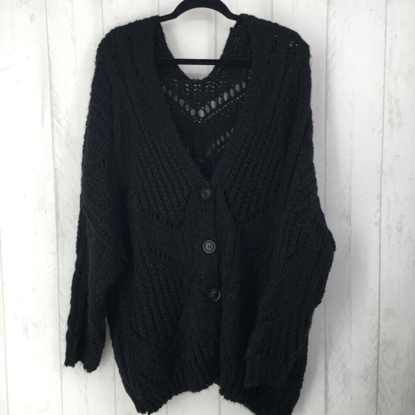 L button cardigan