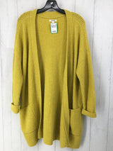 M pocket open cardigan