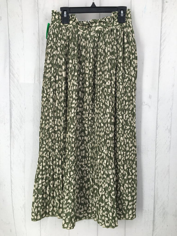 M animal print maxi skirt