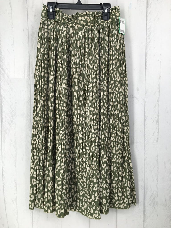 M animal print maxi skirt