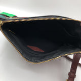 Multicolor leather crossbody