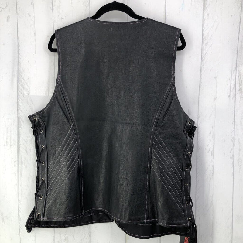 3XL Leather vest