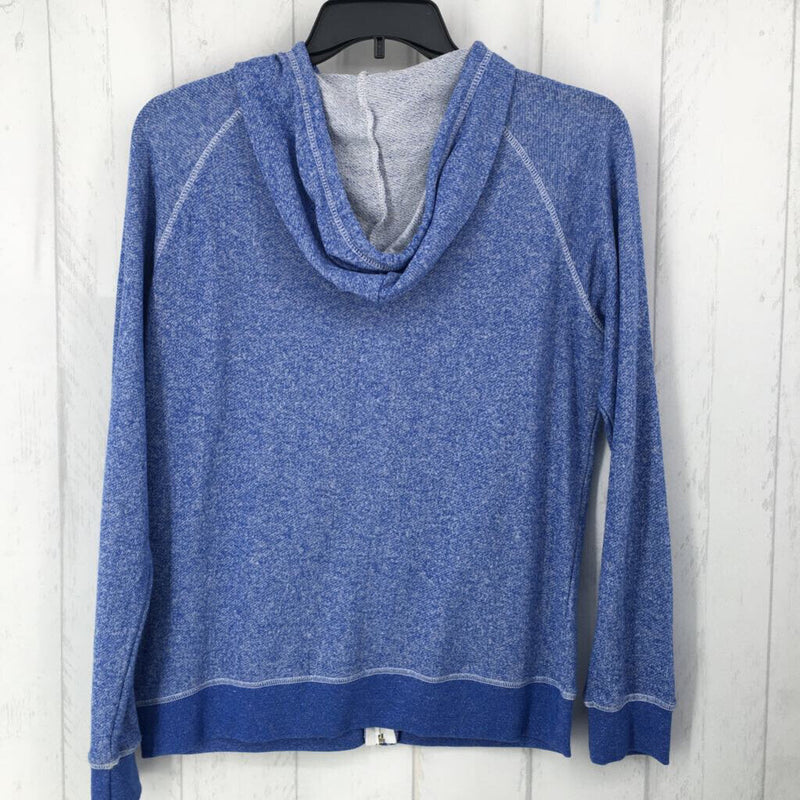 XL Marled zip-up sweatshirt